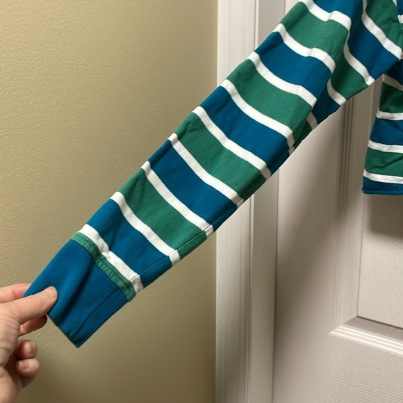 Zumiez | Broken Promises | “We Ain’t Homies”| Green/Blue |Crop Hoodie| Size M - Picture 4 of 16